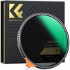 Picture of K&F Concept 82mm Black Diffusion 1/4 Effect & Variable ND2-ND32 ND Filter 2-in-1 for Camera Lens with 28 Multi-Layer Coatings (Nano-X Series)