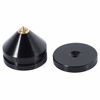 Picture of Essenc 1 Sets Speaker Loudspeaker Spikes Stand Feets Audio Speaker Repair Parts Turntable DIY Speaker Stand Shock Pin Nails and Pads Accessories