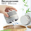 Picture of Mini Nail Dust Collector, Desktop Vacuum Cleaner Suction Fan for Nail Table Clean Manicure Equipment (White)