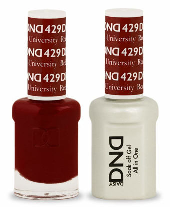 Picture of DND Soak Off Gel 0.5 Ounce (429 Boston University Red)