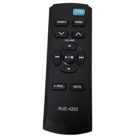 Picture of IMC Audio Remote Control Compatible with Alpine CDE-152 CDE-153BT CDE-154BT CDE-163BT CDE-164BT CDE-170 CDE-172BT CDE152 CDE153BT CDE154BT CDE163BT CDE164BT CDE170 CDE172BT