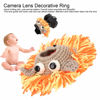 Picture of Shutter Huggers, Hand Knitted Camera Lens Decorative Ring Camera Prop for Newborn Photo(Orange)