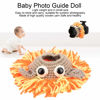 Picture of Shutter Huggers, Hand Knitted Camera Lens Decorative Ring Camera Prop for Newborn Photo(Orange)