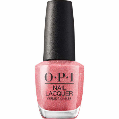 Picture of OPI Nail Lacquer, Cozu-Melted in the Sun, Pink Nail Polish, 0.5 fl oz