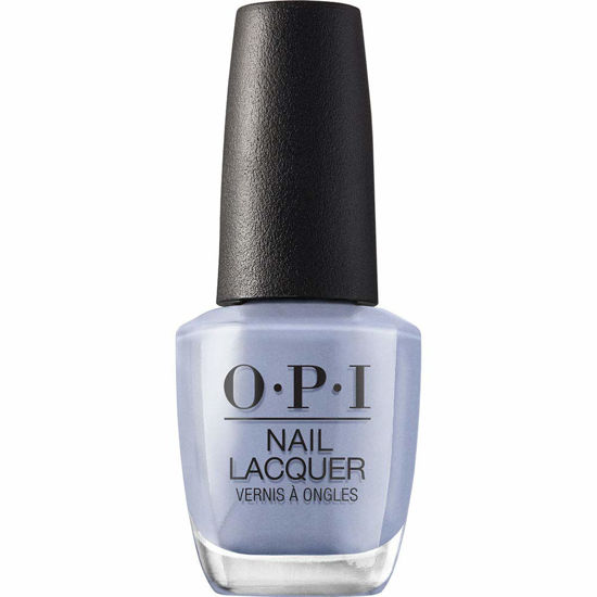 Picture of OPI Nail Lacquer, Check Out the Old Geysirs, Blue Nail Polish, Iceland Collection, 0.5 fl oz