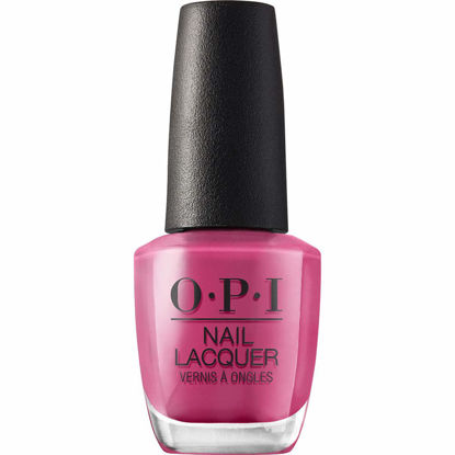 Picture of OPI Nail Lacquer, Aurora Berry-alis, Pink Nail Polish, Iceland Collection, 0.5 fl oz