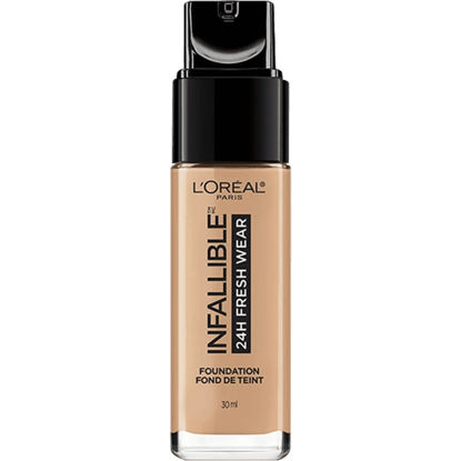 Picture of L’Oréal Paris Cosmetics Infallible 24 Hour Fresh Wear Foundation, Lightweight, Radiant Honey, 1 oz.