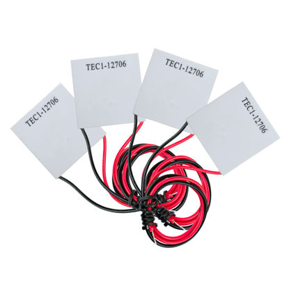 Picture of TEC1-12706 12V 6A 40X40MM Heatsink Thermoelectric Cooler Peltier Plate Module