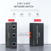 Picture of RJ45 Network Switch Selector 2x1 Ethernet RJ45 Network Switch Splitter Selector Box 100M/1000M