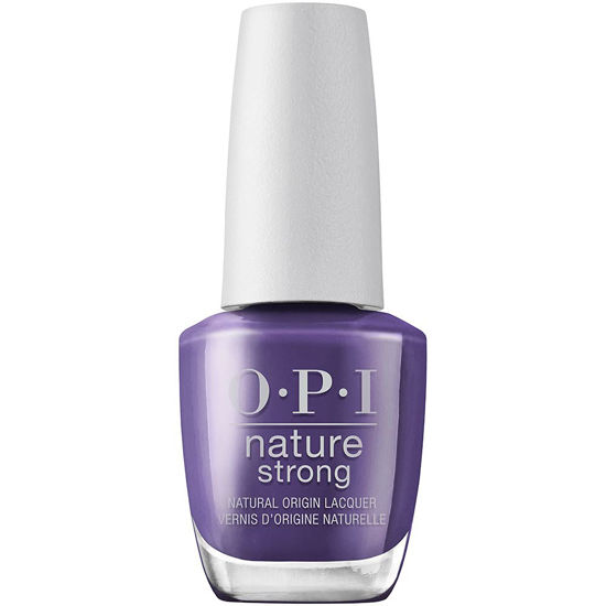 Picture of OPI Nature Strong Vegan Nail Polish, A Great Fig World, Purple Nail Polish, Natural Origin, Cruelty-Free Nail Lacquer, 0.5 fl oz.