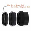 Picture of Pomya Mount Auto Focus Macro Extension Tube Ring for M42 42mm Screw Mount Set for Film/Digital SLR