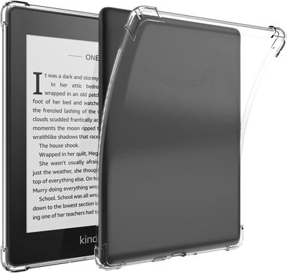 Picture of Clear Case for (2019 Release) 6" All New Kindle 10th Generation, [Lightweight] Silicone Thin Slim Protective Back Cover Skin Bumper for Kindle 10th Gen 2019 (Not Fit Kindle 2022 or Kindle Paperwhite)