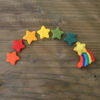 Picture of XIANSHI 5Pcs/Set DIY Handmade Baby Wool Felt Rainbow Stars Love Heart Home Party Decorations Newborn Photography Props Infant Photo Shooting Accessories, Exquisite and Cute Newborn Photography Prop