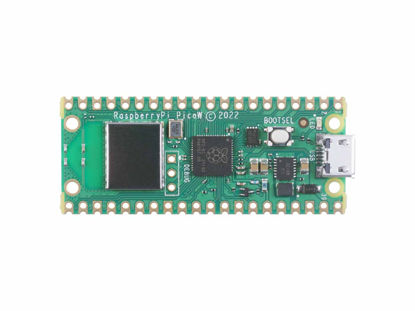 Picture of Raspberry Pi Pico W - Raspberry Pi RP2040 chip, Wi-Fi & Bluetooth 5.2 Supported, Beginner-Friendly microcontroller, Small & Flexible Design