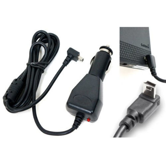 Picture of ChargerCity 12v Garmin Nuvi 2xx 11xx 12xx 14xx 2200 2300 2350 2360 2370 2450 2457 2497 2539 2555 2557 2559 2597 2598 2639 2689 2699 3550 3750 3760 40 42 44 50 52 54 55 56 57 58 65 67 68 GPS Vehicle Power Cable Car Charger Adapter with extended 6FT S