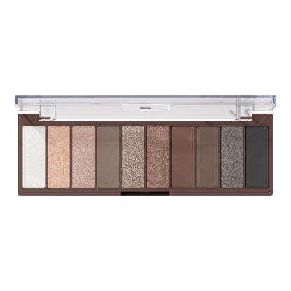 Picture of e.l.f. Perfect 10 Eyeshadow Palette, Ten Ultra-pigmented Nude Shades, Blendable Formula, Vegan & Cruelty-free, Everyday Smoky (Packaging May Vary)