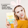 Picture of FACETORY Everyday Lemon Illuminating Sheet Mask With No Harsh Chemicals - Soft, Form-Fitting Facial Mask, For All Skin Types - Illuminating, Clarifying, and Balancing (Pack of 10)