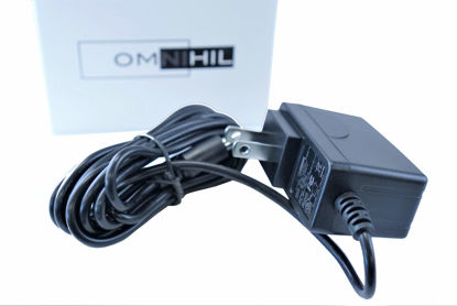 Picture of [UL Listed] Omnihil 8 Feet AC/DC Adapter Compatible with UNIDEN BCD396XT Digital APCO P25 Scanner/UNIDEN AC Adapter : AD-1001