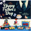 Picture of KatchOn, Happy Fathers Day Banner - XtraLarge, 72x44 Inch | Happy Fathers Day Decorations | Fathers Day Backdrop for Photography | Happy Father's Day Banner, Fathers Day Party Decor | Fathers Day Sign