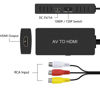 Picture of YUANLY RCA to HDMI Converter, AV to HDMI Adapter, Composite to HDMI Adapter Support 1080P, PAL/NTSC Compatible with WII/WII U/PS1/PS2/PS3/STB/Xbox/VHS/VCR/Blue-Ray DVD ect