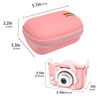 Picture of Leayjeen Kids Camera Case Compatible with Goopow/CIMELR/GKTZ/Xinbeiya/ArtCWK/Gofunly and More Kids Digital Camera Toys,Digital Camera Storage Case,Christmas Birthday Gifts for Girls((Case Only)