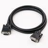 Picture of DTech 10ft DB9 to DB9 RS232 Serial Cable Male to Male Null Modem Cord Cross TX RX line for Data Communication (10 Feet, Black)