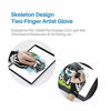 Picture of HUION Skeleton Glove for Graphics Drawing Tablets Free Size Two-Finger Artist Glove for Pen Display/LCD Light Box/Pad/Sketch, Good for Right and Left Hand - One Unit, Non-Fluorescent Color?Right