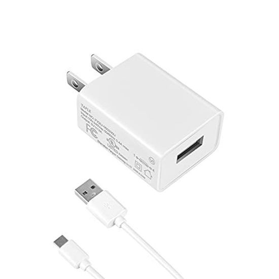 Picture of New Fire HD 8 Charger,Rapid Wall AC Charger for Fire 10th 11th Generation,with 6.5Ft USB C Charging Cable Compatible with New Fire HD 8,8 Plus HD10 10Plus and Kids Edition (2020 2021),White.