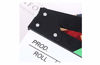 Picture of zmgmsmh Wooden Clapboard Director Film Movie Cut Action Scene Slateboard Clapper Board Slate (Rainbow Color)