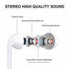 Picture of Earbuds - Earphone - Wired Headphones, 3.5mm in-Ear Wired Earbuds with Built-in Microphone & Volume Control Compatible with iPhone 6s plus/6/5s/5c/iPad/S10 Android All 3.5 mm Audio Devices (2 Pack)