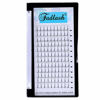 Picture of Volume Eyelash Extensions FADLASH 0.07 D Curl 22mm Premade Lash Fans 5D Long Stem Lash Extensions Pre-fanned (5D-0.07-D, 22mm)