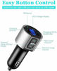 Picture of Baile Wireless FM Transmitter for Car, Wireless FM Radio Adapter Car Kit with Hands-Free Calling and 2 Ports USB Charger