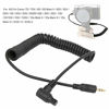 Picture of Bindpo Shutter Release Connecting Cable for Canon 7D 7DII 6D 6D Mark II 50D 5DII 5DIII 5D 5D4 5DS 5DSR 40D 30D 20D 10D 1D 1DS 1DX 1DXII 1Ds Mark II 1Ds Mark III 1Ds Mark IV EOS-1V EOS-3