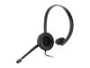 Picture of Cellet Over The Head 3.5mm Monaural Headset, Hands-Free With 6-Feet Cord Compatible for Mobile Phones Apple iPhone Samsung Galaxy LG Blackberry Motorola with (3.5mm Jack)