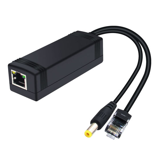 Picture of 【Upgrade】 SODOLA 30W PoE Splittler, 12V 2.5A Output,IEEE 802.3af/at Standard, Power Over Ethernet Active Splitter Adapter for Security Camera CCTV Surveillance