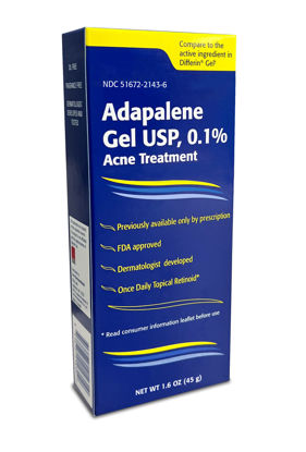 Picture of TARO Adapalene 0.1% Acne Treatment Gel (1.6 oz.)