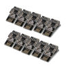 Picture of MakerFocus 10pcs NRF24L01+ 2.4GHz Wireless RF Transceiver Module Compatible with Ar duino Raspberry Pi