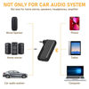 Picture of Aux Bluetooth Adapter for Car - 3.5mm Bluetooth 5.3 Audio Receiver with True Wireless Stereo (TWS), Supports Hands-Free Call Siri, Wireless Audio Adapter for Home Stereo/Car/Vintage Speaker/Headphone