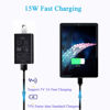 Picture of USB-Type C 5V3A Fast Charger for Samsung Galaxy Tab S8 S7, S6, S5e, S4, S3, Tab A7 10.4", A7 Lite 8.7", A8 10.5" Tab A 10.1 SM-T510, Tab A 8.4", 8.0" SM-T380/387 SM-T500/220/733/307/610 Tablet Charger