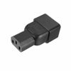 Picture of uxcell AC125V/15A AC250V/10A IEC320 Male C20 to Female C13 Power Socket Adapter