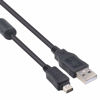 Picture of USB Data Charge Cable Cord Compatible with Olympus Tough TG-830 TG-630 TG-860 TG-870 TG-810, TG-820, TG-835, TG-850 TG-860 TG-870 X-940, X-960, EP1,EM10,Replacement for CB-USB5 CB-USB6 CB-USB8 Cable