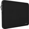 Picture of Naukay Laptop Case Sleeve,13-13.3 Inch Resistant Neoprene Laptop Sleeve/Notebook Computer Pocket Case/Tablet Briefcase Carrying Bag Compatible with MacBook Pro,MacBook Air,Notebook Computer-(Black)