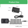 Picture of AC to DC 12V 3A Power Supply Adapter 5.5mm x 2.1mm for CCTV Camera DVR NVR UL Listed FCC