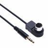 Picture of Aux Input Cable Adaptor, Stereos Alpine Aux Jack 3.5mm Converter for Alpine, JVC Stereo CDA 7998R, 9535R, 9830R, 9831R, 9833R, 9847R, 9851R, 9853R, 9855R, 9812RB, 9854R