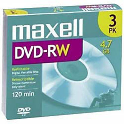 Picture of MAXELL 635115 DVD-RW Rewriteable Recordable DVD