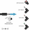 Picture of IBERLS 12V 3A Power Supply, Mighty Charger Adapter, 2.1mmX5.5mm 2A 2.5A DC Cord for LED Light CCTV Camera ect, Household Electronics Wall Chargers (4 Connector)