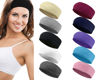 Picture of Styla Hair Headbands for Women Pack of 10 Stretch Headbands for Women Non Slip Design Comfort for Casual Outfits, Spa Day, Workouts, Yoga, Running & More, Variety