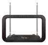 Picture of ANTAN DVB-T655VA Indoor TV Antenna 25-35 Miles Range -Support 8K 4K 1080P UHF VHF Freeview Channels with Longer 10ft Coaxial Cable, Black