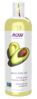 Picture of NOW Solutions, Avocado Oil, 100% Pure Moisturizing Oil, Nutrient Rich and Hydrating, 16-Ounce