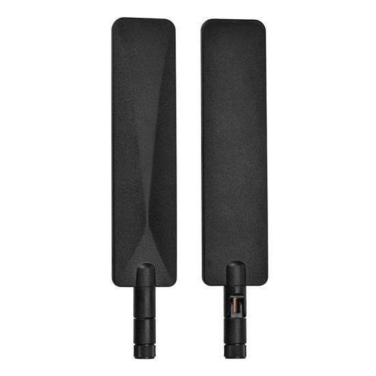 Picture of Bingfu High Gain Tri-Band WiFi 2.4GHz 5GHz 6E 8dBi MIMO RP-SMA Male Antenna (2-Pack) for WiFi Router Wireless Network Card USB Adapter Security IP Camera Video Surveillance Monitor